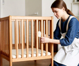 Wooden Baby Playpen 60x70