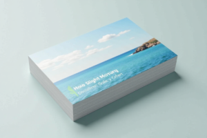 Ocean Plastic Business Card Stock