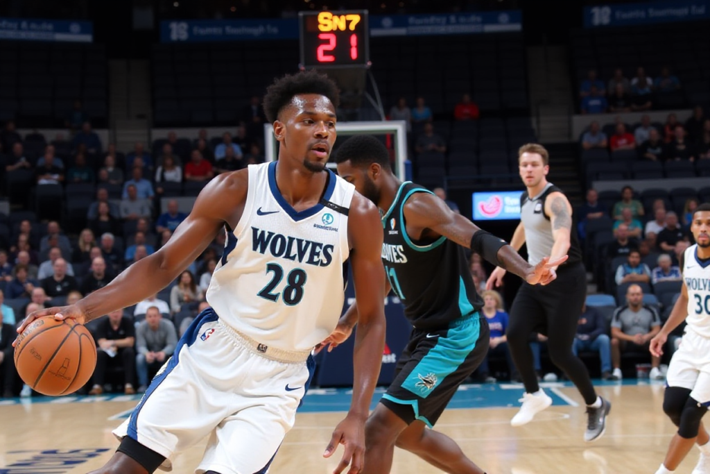 Timberwolves vs Charlotte Hornets Match Player Stats