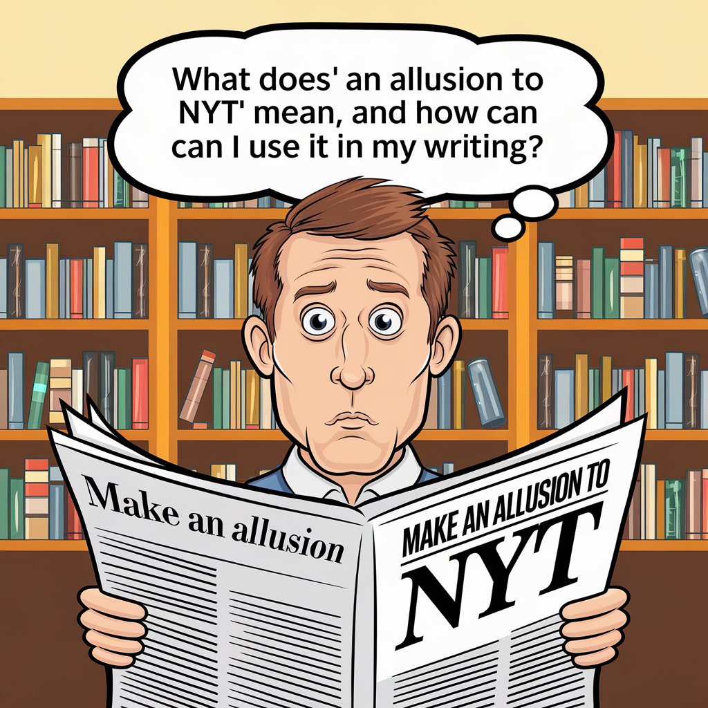 Make an Allusion to NYT