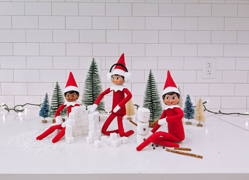 Last Minute Elf on the Shelf Ideas
